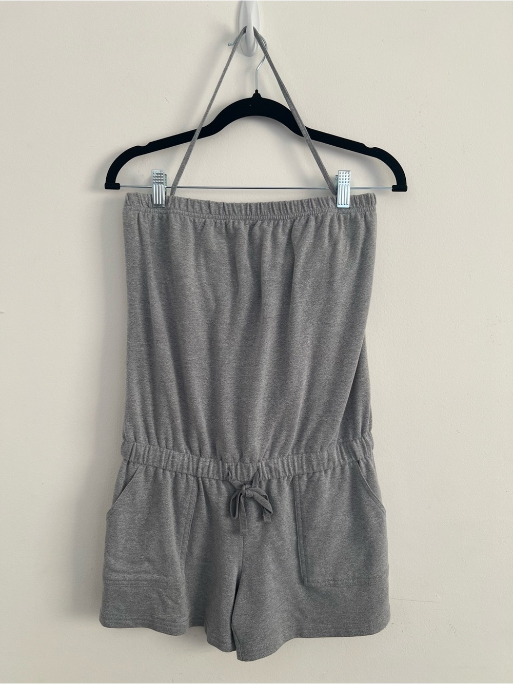 Soho Street New York & Company Gray Convertible Romper Size XS
